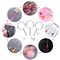 360Pcs Keychain Bulk, 120Pcs Keychain Rings with Chain and Open Jump Ring with Screw Eye Pins for Crafts and Jewelry Making